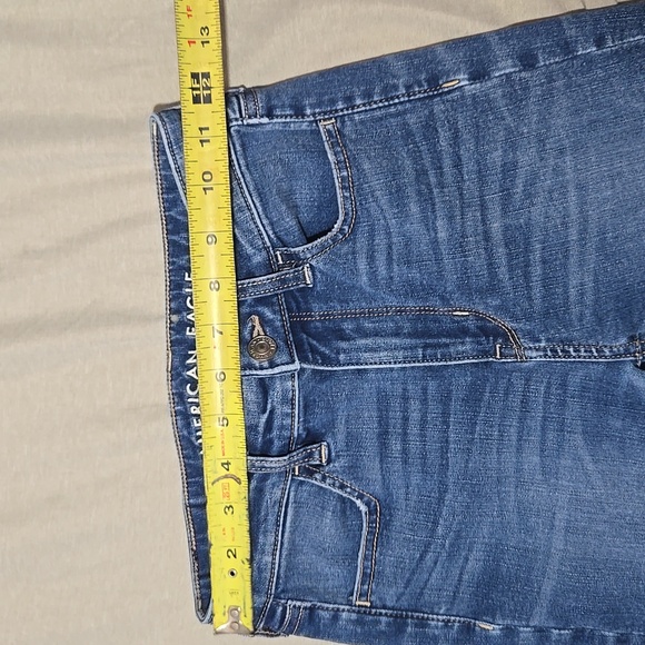 American Eagle Super High Rise Jeggings Sz 0 Short - Picture 11 of 13